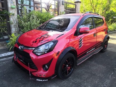 Selling Red Toyota Wigo 2018 in Calumpit