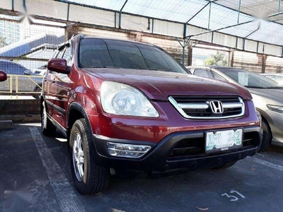 2002 Honda CR-V Automatic Gas Red For Sale