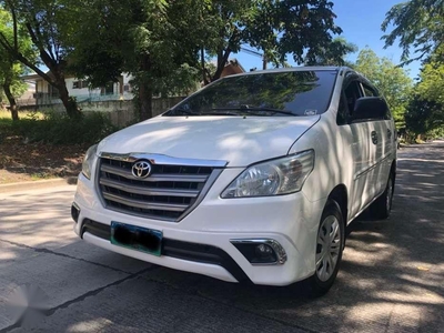 FOR SALE: 2014 Toyota Innova J Diesel