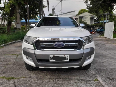 White Ford Ranger 2016 for sale in Manual