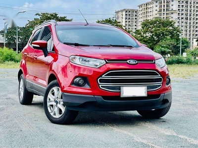 Selling Red Ford Ecosport 2014 in Malvar