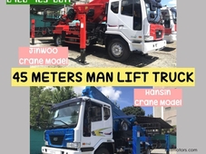 Used Daewoo 45 Meters Man Lift Truck