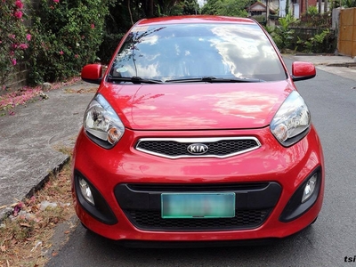 Sell Red 2013 Kia Picanto Hatchback at Automatic in at 25000 in Manila
