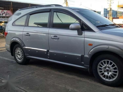 Ssangyong Stavic 2006 AT Silver SUV For Sale