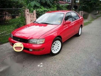 Toyota Corona 1995 Manual Red For Sale