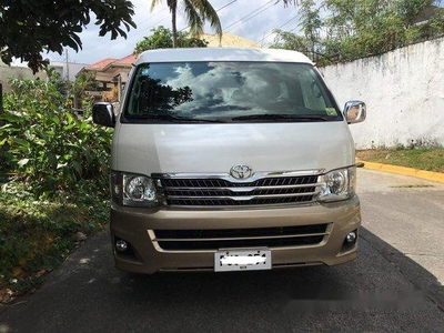 White Toyota Hiace 2011 Automatic Diesel for sale