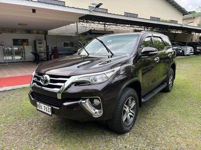 Green Toyota Fortuner 2017 for sale in Quezon City