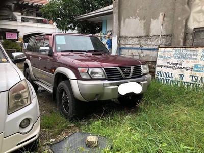Red Nissan Patrol 2001 for sale in Malolos City