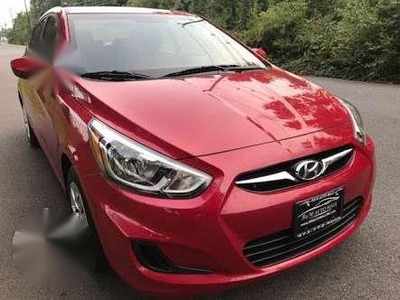 Hyundai Accent 2015 Manual Red Sedan For Sale