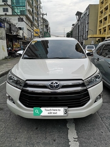 2017 Toyota Innova 2.8 V Diesel AT in Pasig, Metro Manila