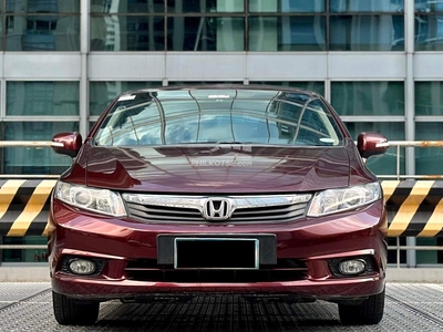 AMAZING OFFER 2012 Red Honda Civic 1.8 EXI Automatic Gas PROMO: 111K DP!!
