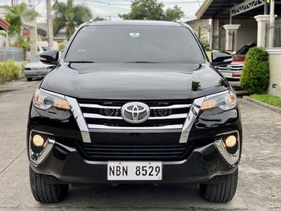Black Toyota Fortuner 2017 for sale in Angeles