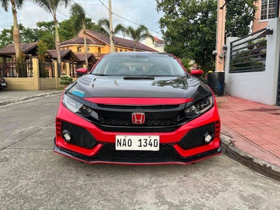 Red Honda Civic 2018 for sale in Quezon City