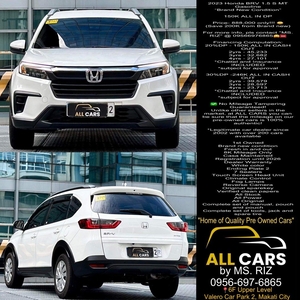 Sell White 2023 Honda BR-V in Mandaluyong