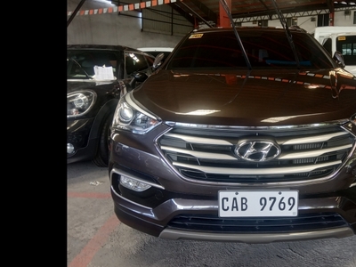 Selling Brown Hyundai Santa Fe 2016 in Quezon