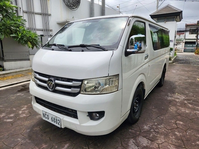 White Foton View transvan 2017 for sale in Quezon City