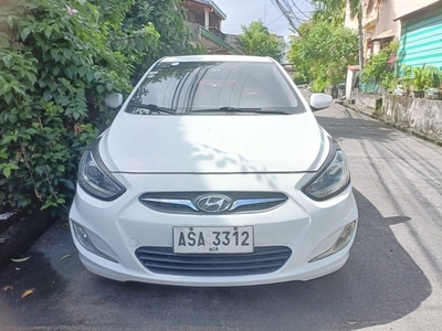 White Hyundai Accent 2014 for sale in