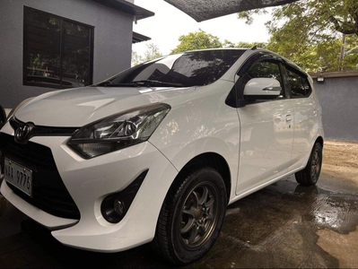 White Toyota Wigo 2018 for sale in Las Piñas