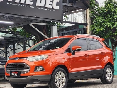 Orange Ford Ecosport 2015 for sale in
