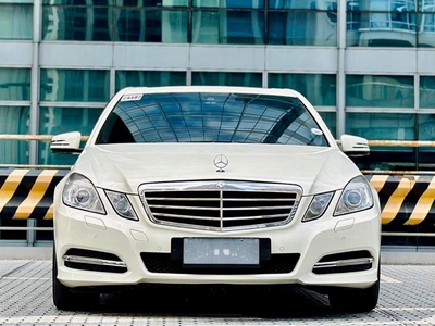 Sell White 2012 Mercedes-Benz E-Class in Makati