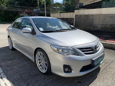 Silver Toyota Altis 2013 for sale in Automatic