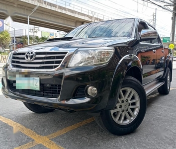 Black 2013 Toyota Hilux for sale in Quezon City