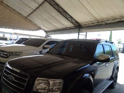 Black Ford Everest 2008 for sale in Davao City