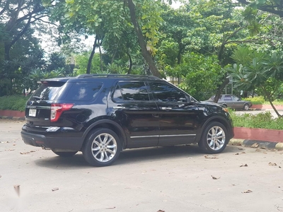Black Ford Explorer 2014 for sale in Quezon City