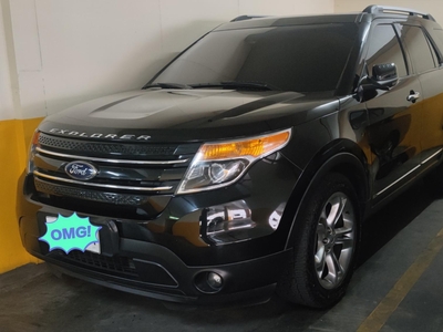 Black Ford Explorer 2014 SUV / MPV for sale in Manila