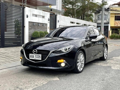 Black Mazda 3 2015 for sale in Automatic