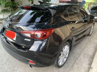 Black Mazda 3 2016 for sale in Las Piñas