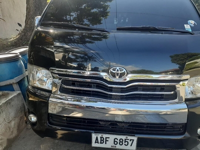 Black Toyota Hiace Super Grandia 2015 for sale in Marikina