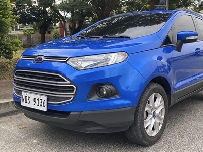 Blue Ford Ecosport 2016 for sale in Manila