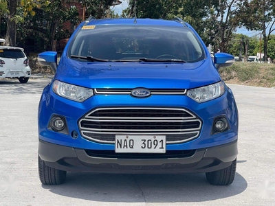 Blue Ford Ecosport 2018 for sale in Automatic