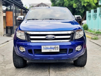 Blue Ford Ranger 2015 for sale in Automatic