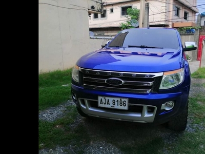 Blue Ford Ranger 2015 for sale in Valenzuela