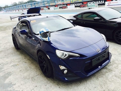 Blue Toyota 86 2016 for sale in Automatic