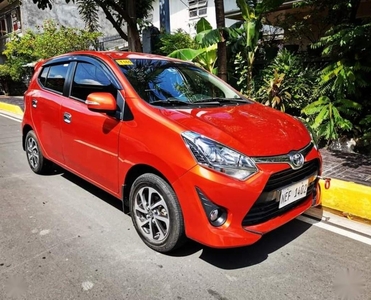 Orange Toyota Wigo 2019 for sale in Pasay
