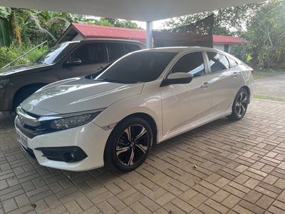 Pearl White Honda Civic 2017 for sale in Manila