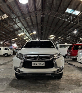 Pearl White Mitsubishi Montero 2019 for sale in Automatic