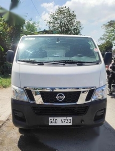 Pearl White Nissan Urvan 2018 for sale in Quezon