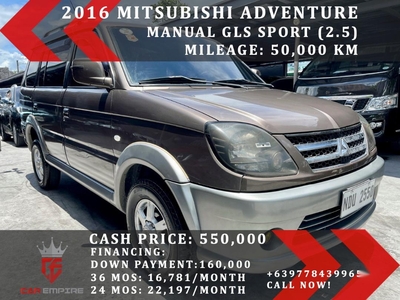 Purple Mitsubishi Adventure 2016 for sale in Manual