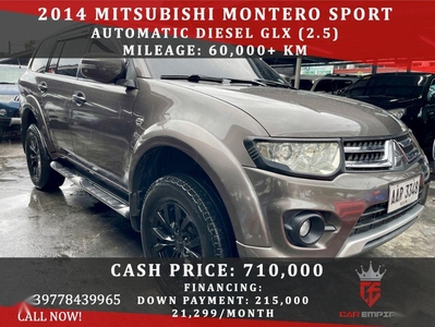 Purple Mitsubishi Montero sport 2014 for sale in Automatic