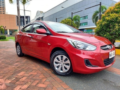 Red Hyundai Accent 2018 for sale in Marikina