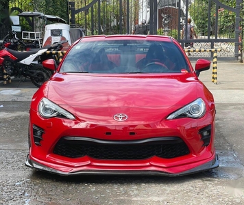 Red Toyota 86 2014 for sale in Quezon