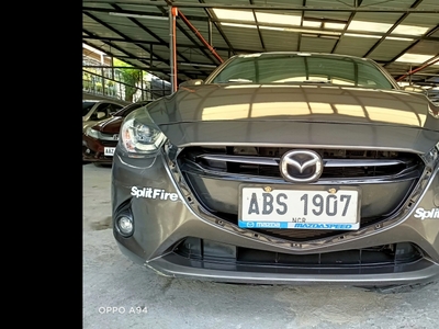 Sell Grey 2016 Mazda 2 Sedan at 30000 in Las Piñas