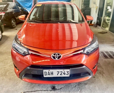 Sell Orange 2018 Toyota Vios in Quezon City