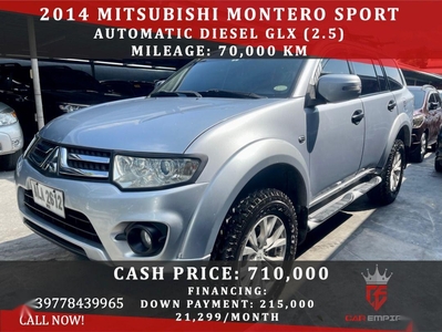 Sell Purple 2014 Mitsubishi Montero sport in Las Piñas