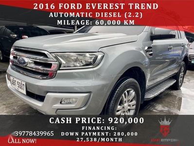 Sell Purple 2016 Ford Everest in Las Piñas