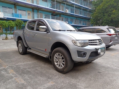 Sell White 2012 Mitsubishi Strada in Quezon City